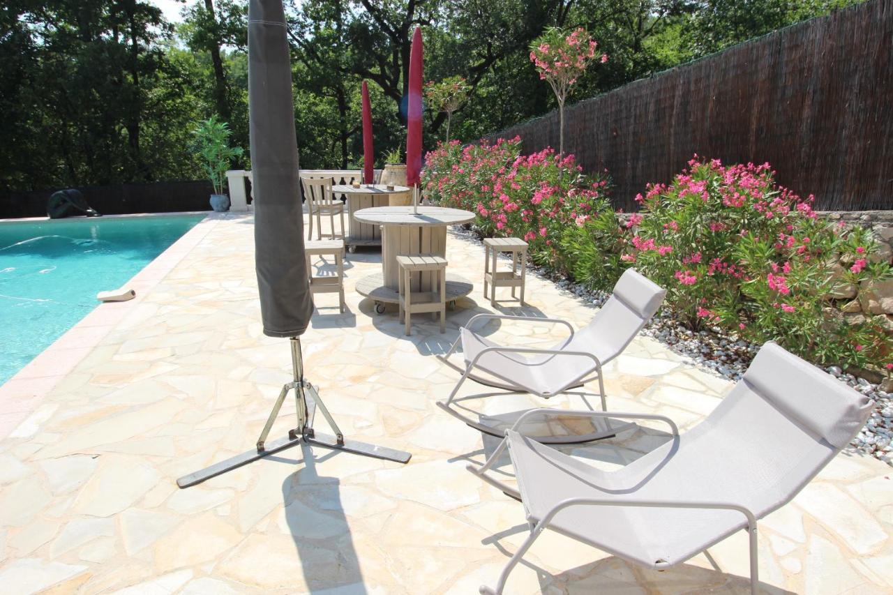 Villa Jalna Chambre, Suites Et Appartement Roquefort Les Pins Dış mekan fotoğraf